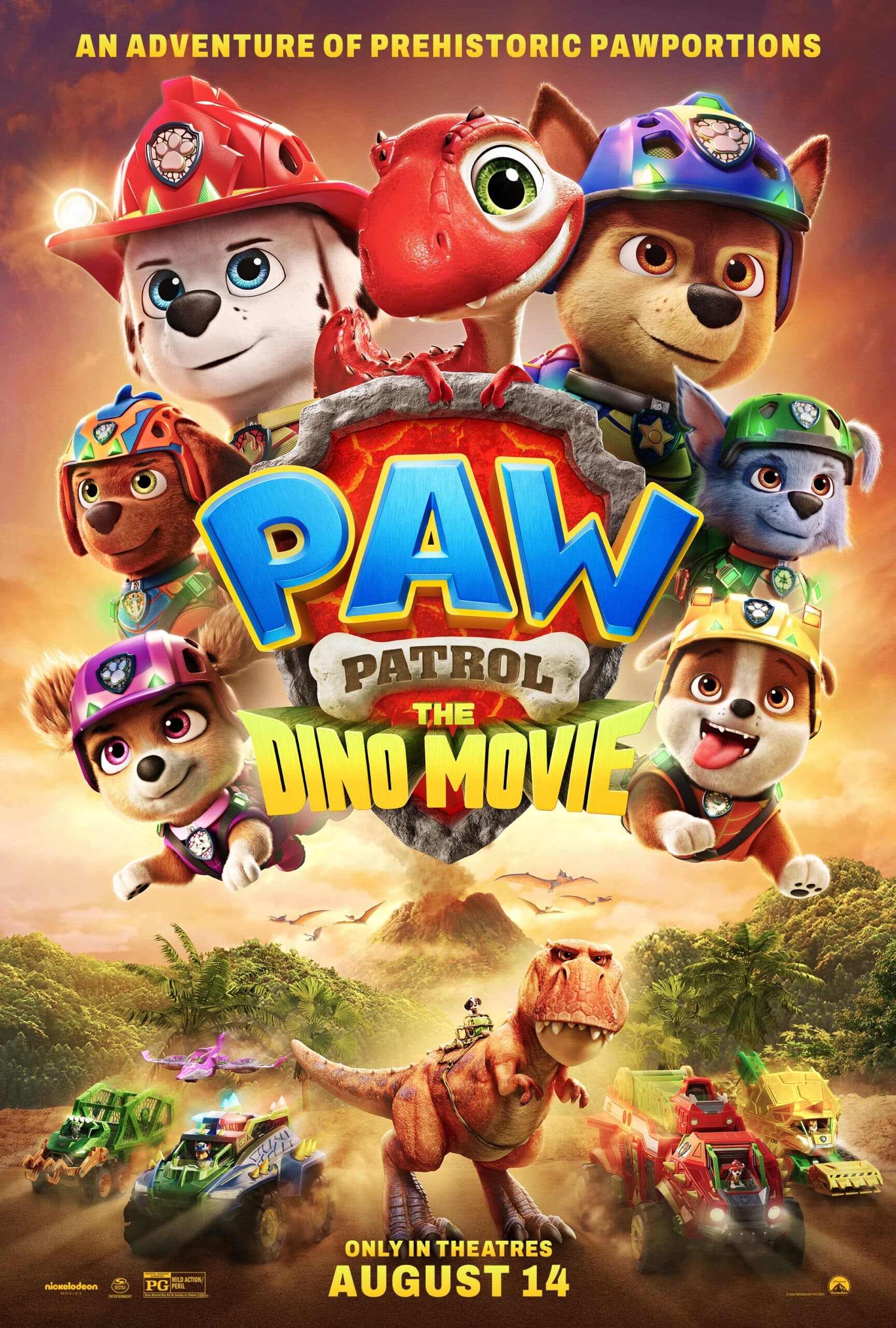 2nd Trailer For ‘PAW Patrol: The Dino Movie’