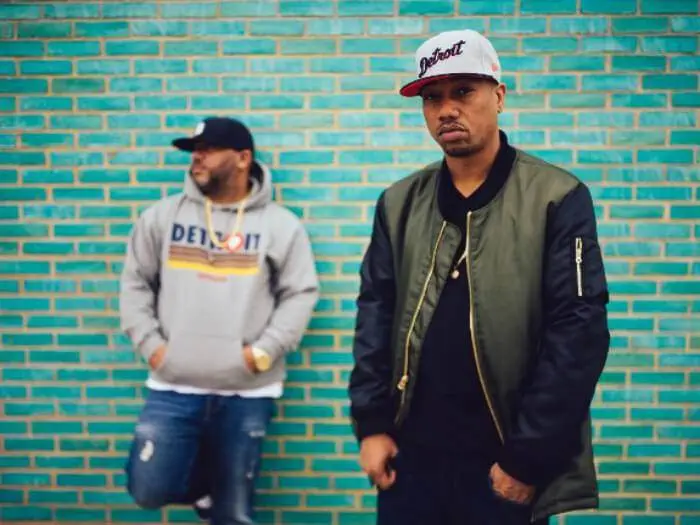 Apollo Brown & Planet Asia on August 25, 2017 [Press Photo]