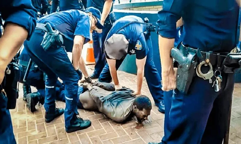 Footage Of 14 SFPD Cops Brutalizing One-Legged Homeless Black Man Goes Public