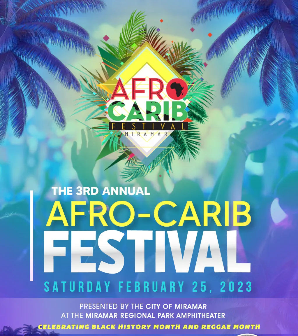 3rd annual afro carib festival [official event artwork]