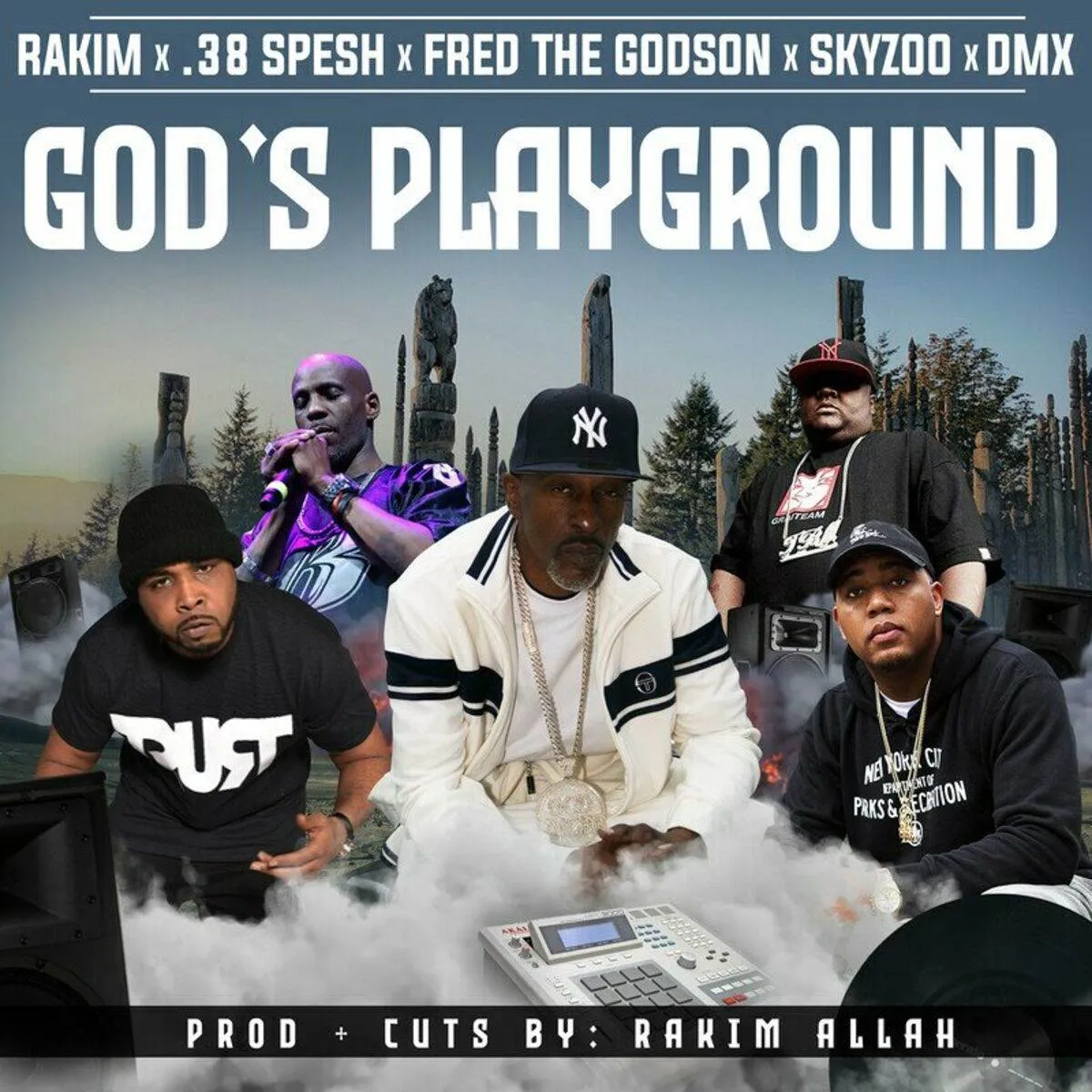 Rakim god's playground [official mp3 artwork]