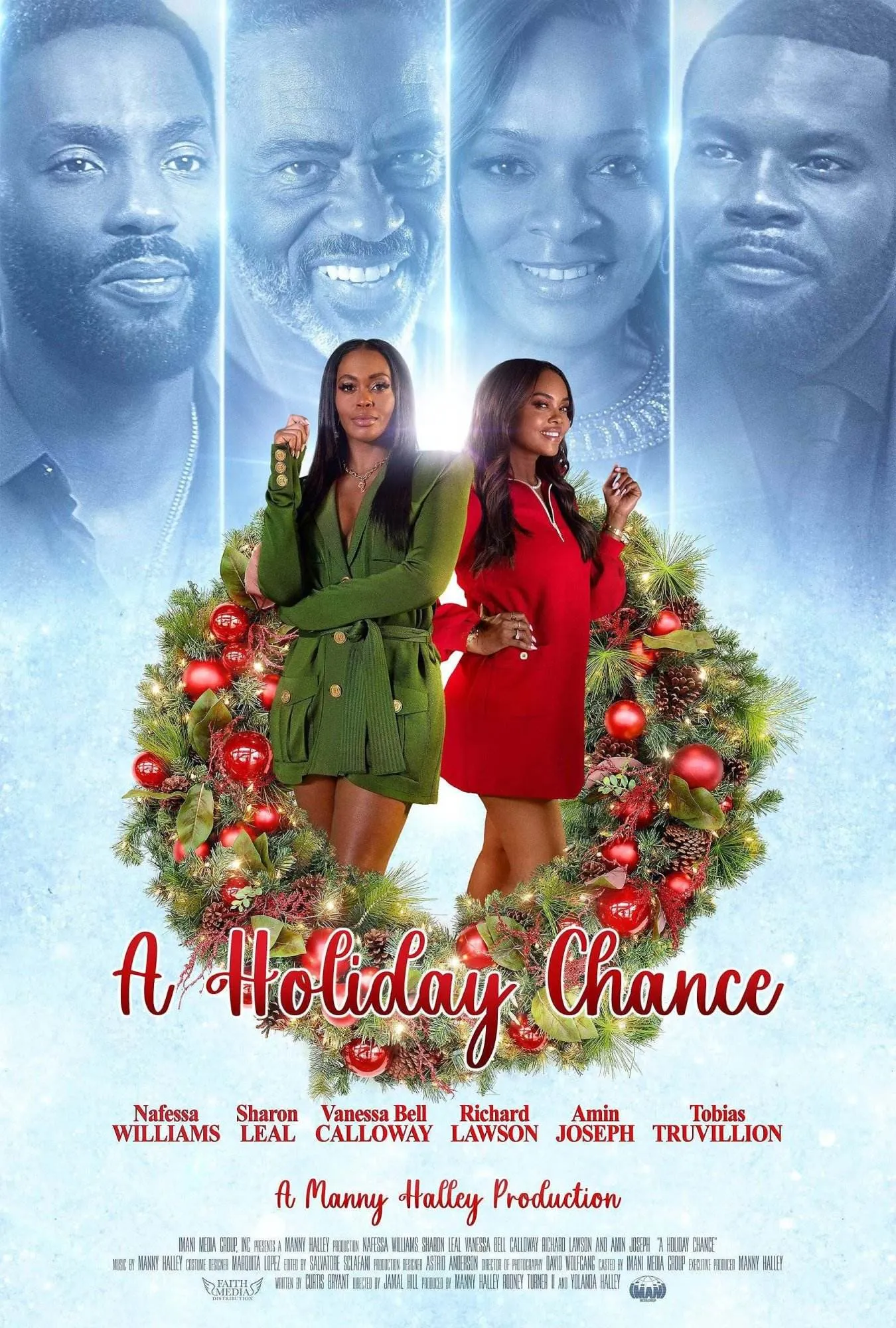 A holiday chance [official movie poster]