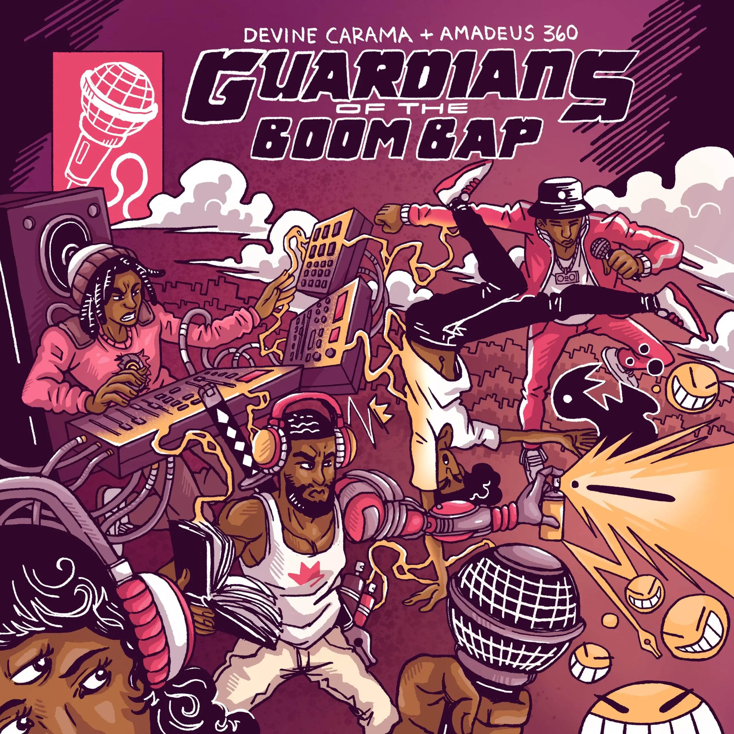 Stream Amadeus360 & Devine Carama’s ‘Guardians Of The Boom Bap’ Album