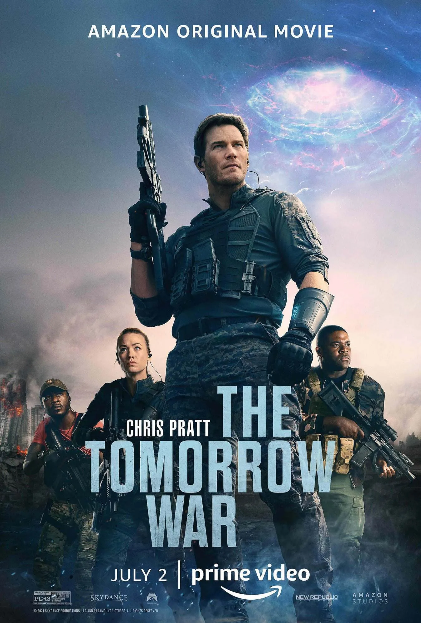 Amazon presents the tomorrow war [official movie poster]