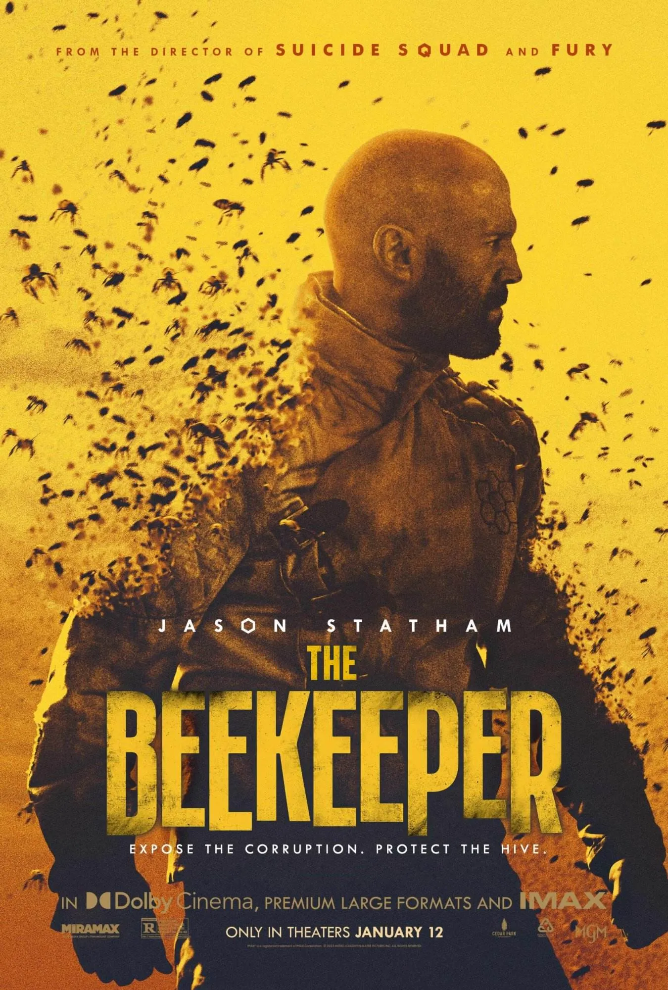 The beekeeper [official movie teaser poster]