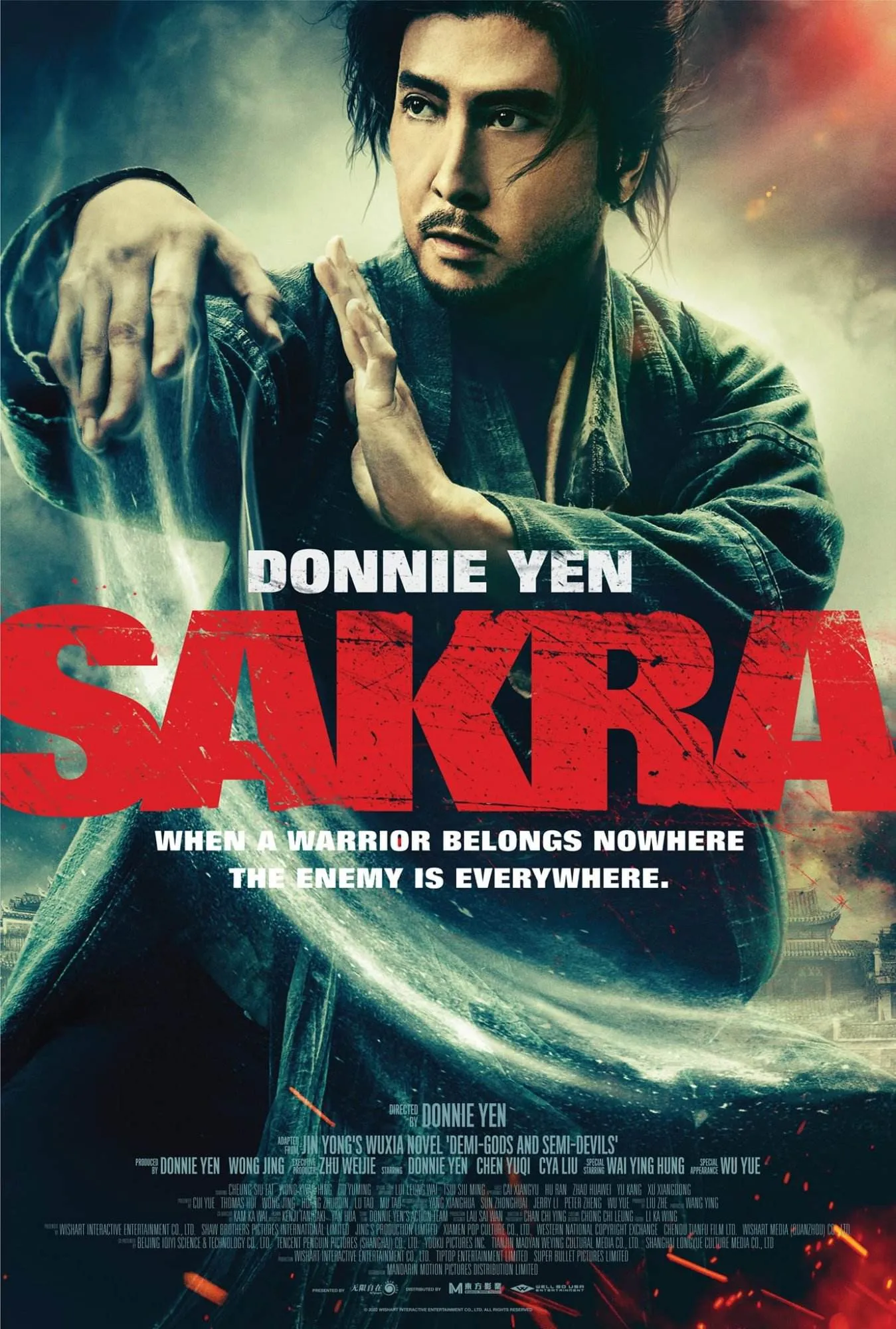 Sakra (united states) [official theatrical movie release poster]
