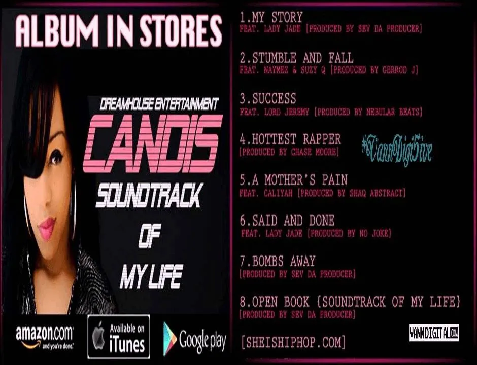Audio: @VannDigital Interviews Candis (@SheIsHipHop) [10.7.2014]