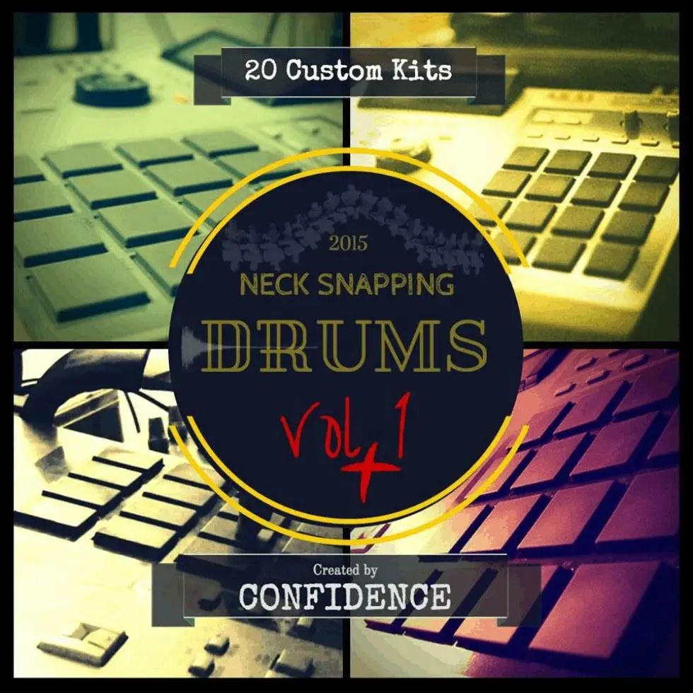 Beat Tape: 'Neck Snapping Drums, Vol.1' By Confidence (@ConfidenceBeats)