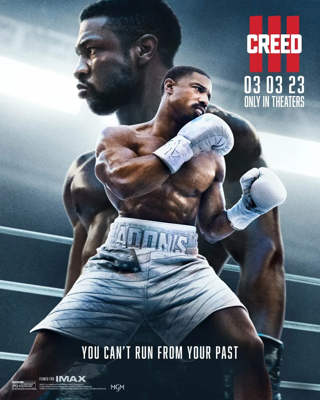 Creed iii (opponent) [official theatrical movie poster]