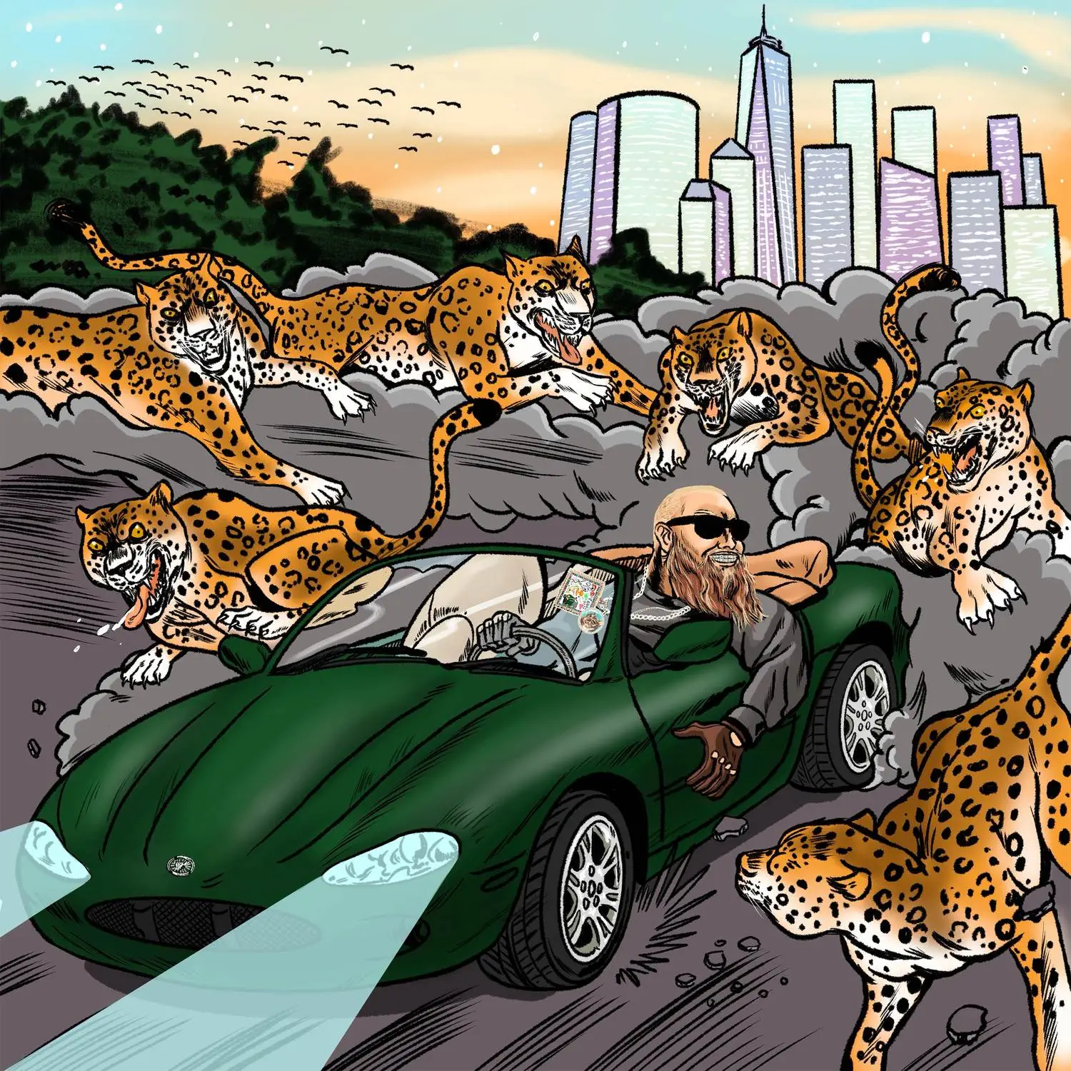Crimeapple jaguar on palisade 2 [official album artwork]