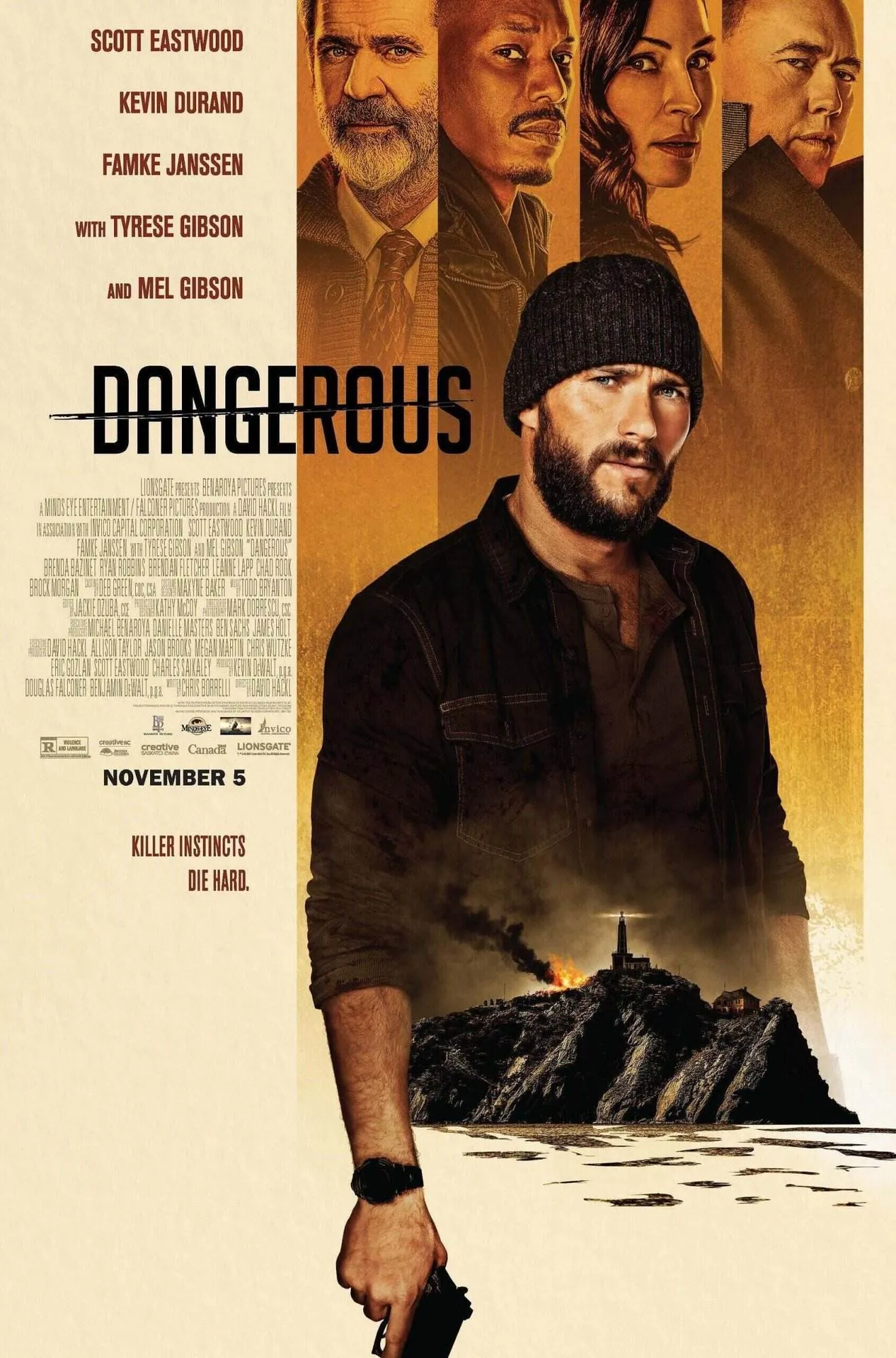Dangerous (2021) [official theatrical movie poster]