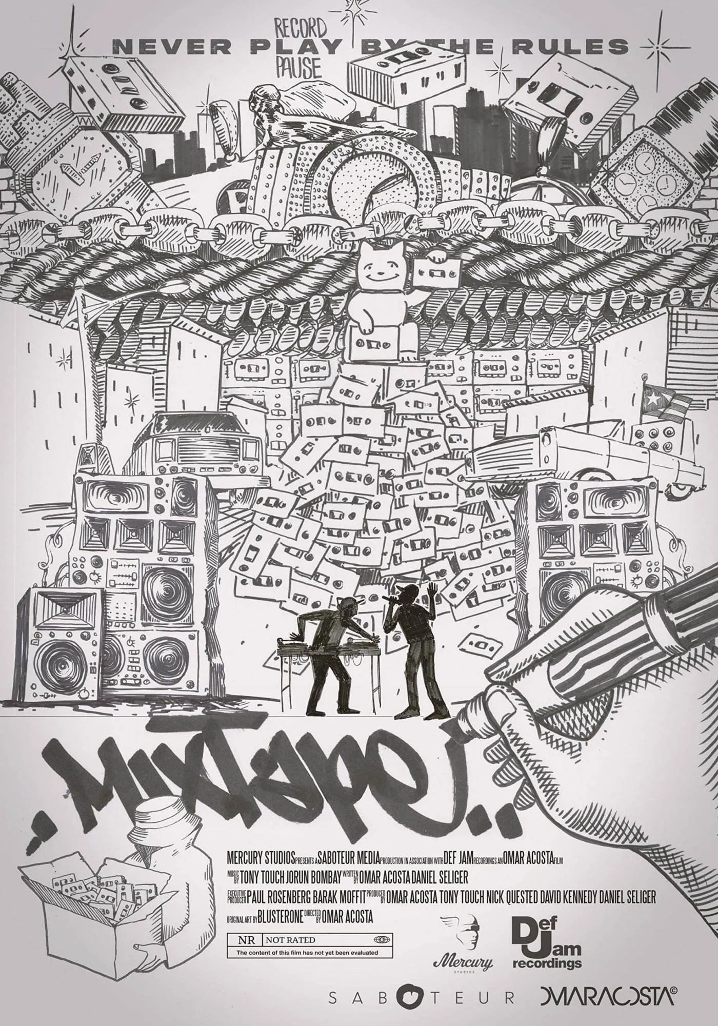 Def jam presents mixtape: the movie [official theatrical movie poster]
