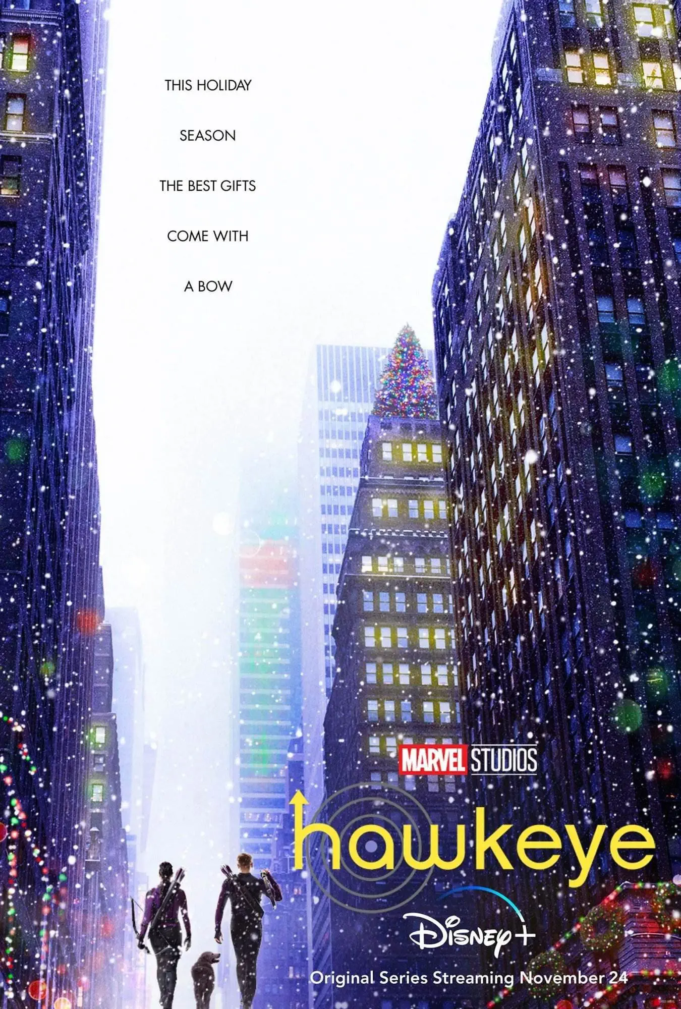 Disney+ presents marvel studios' hawkeye [official web series poster]