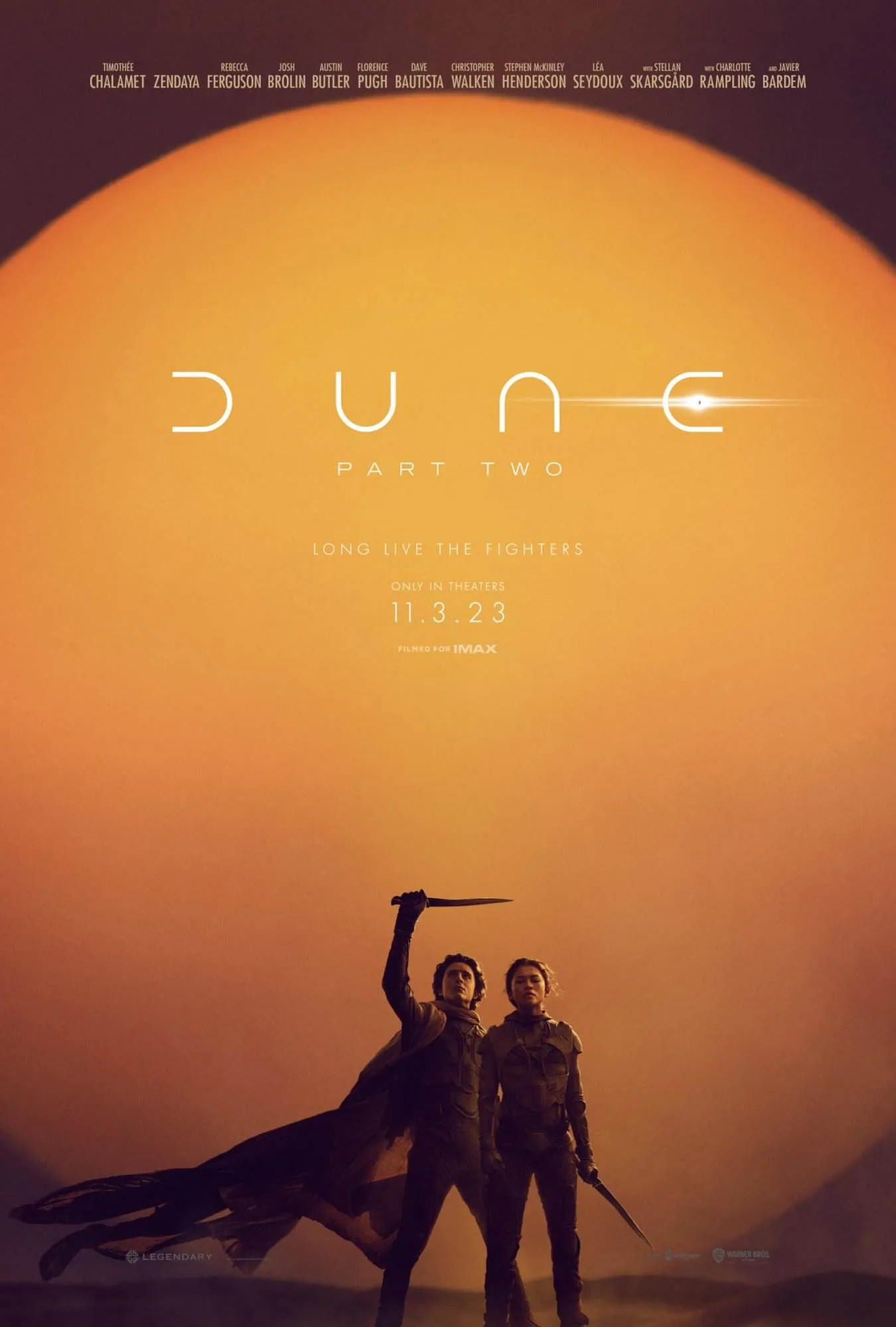 Dune: part two [official movie teaser poster]