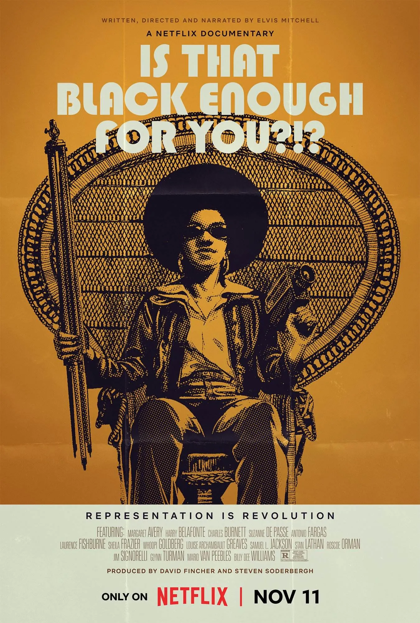 Netflix presents is that black enough for you?!? [official movie promo poster]