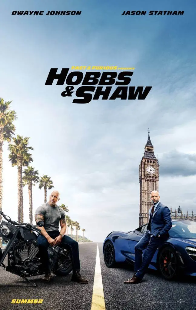 Fast & furious presents: hobbs & shaw [movie poster]