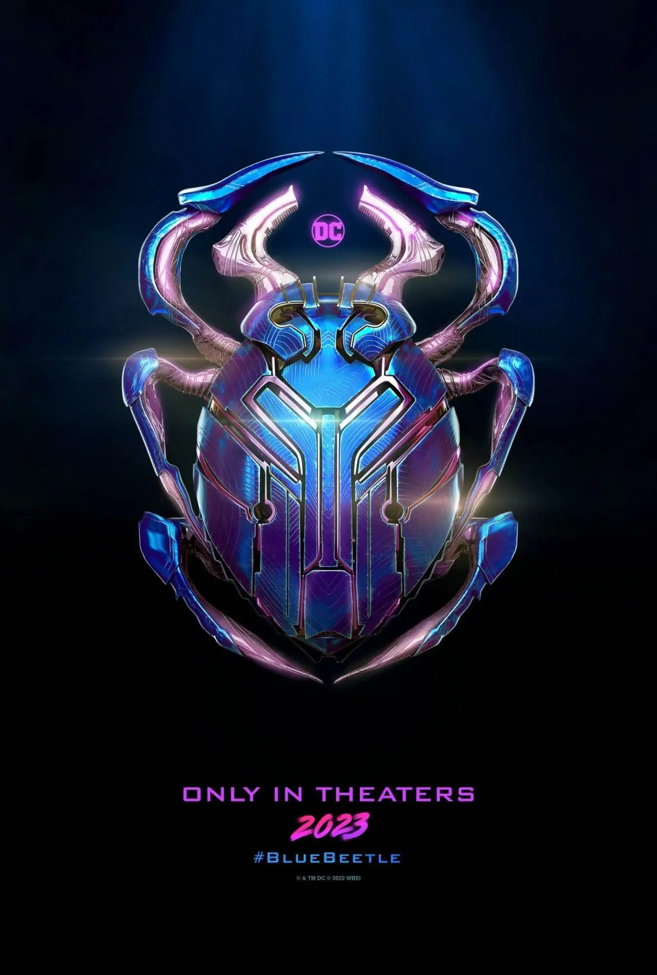 Dc studios presents blue beetle [official movie teaser poster]