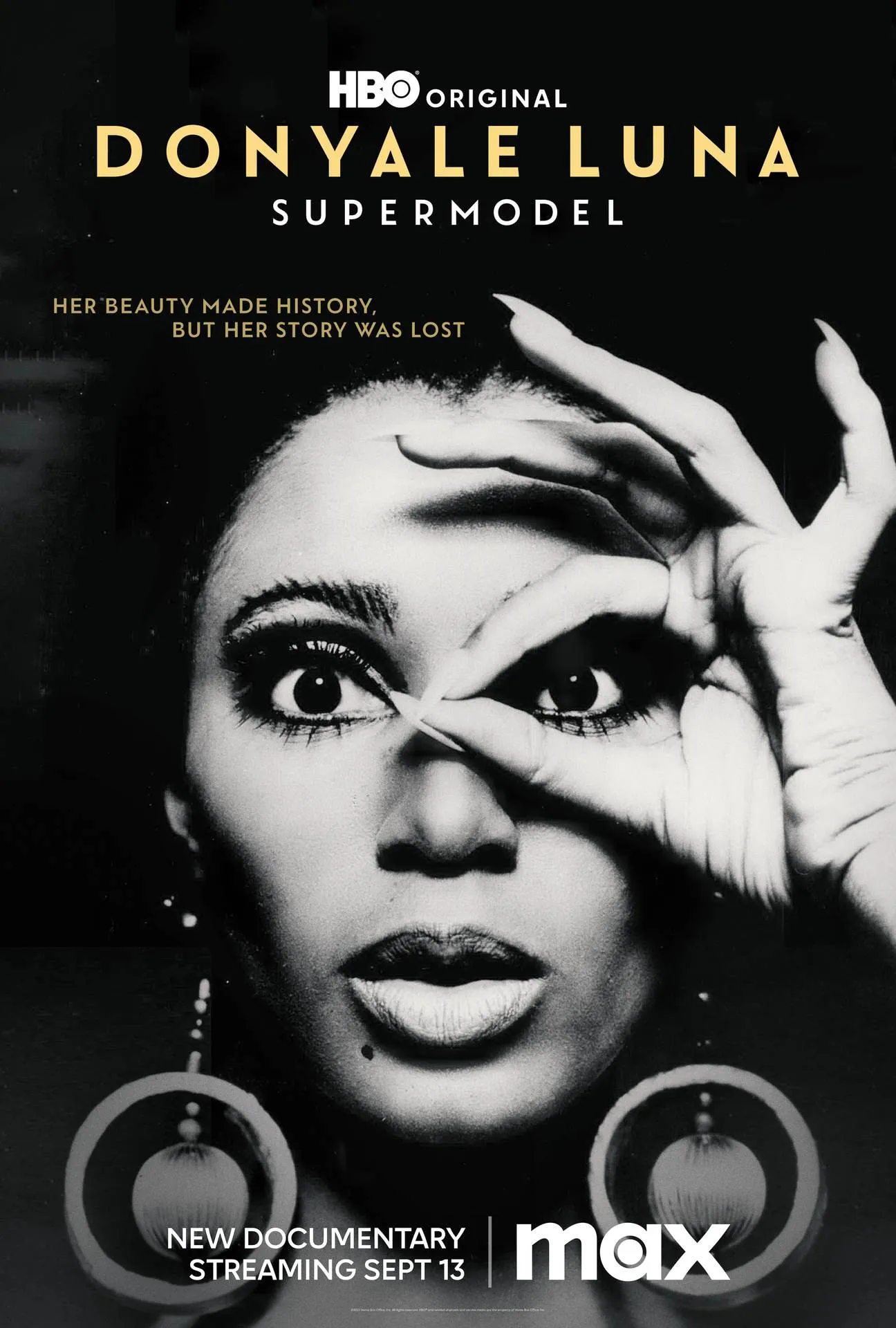 Hbo presents donyale luna: supermodel [official movie promo poster]