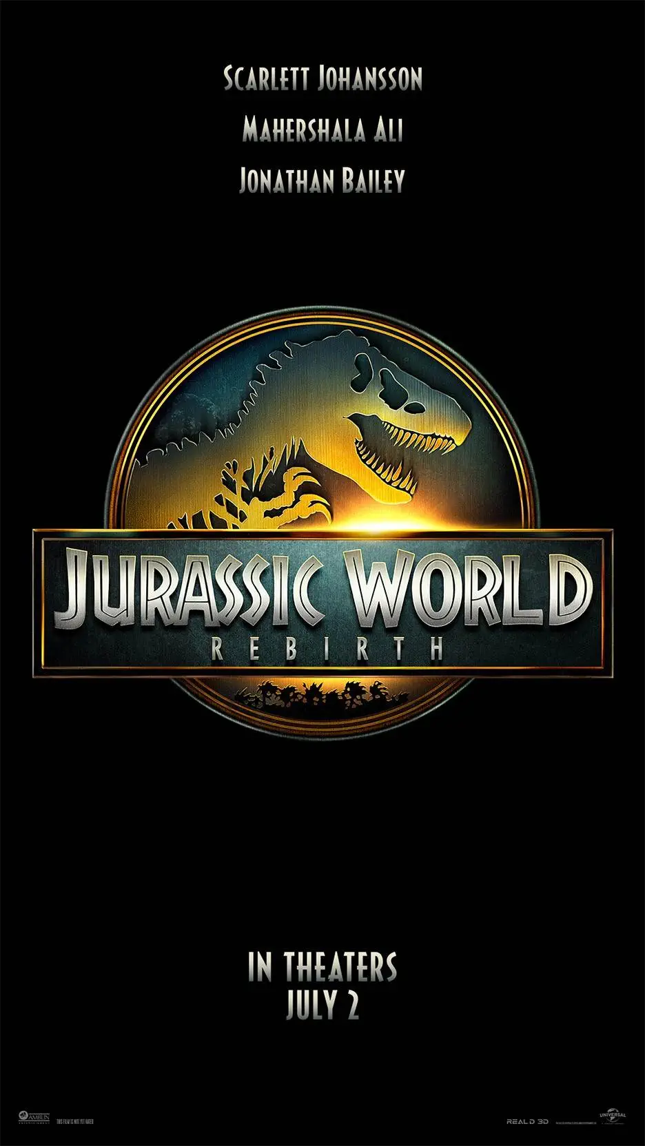 Jurassic World Rebirth [Official Movie Teaser Poster]