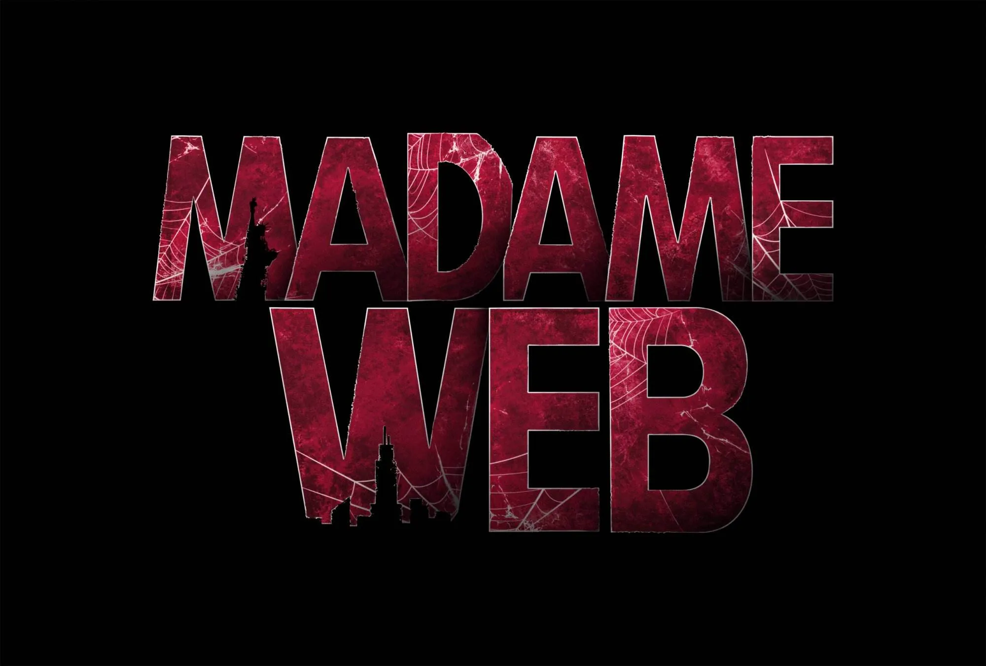 Marvel presents madame web [official movie title treatment artwork]