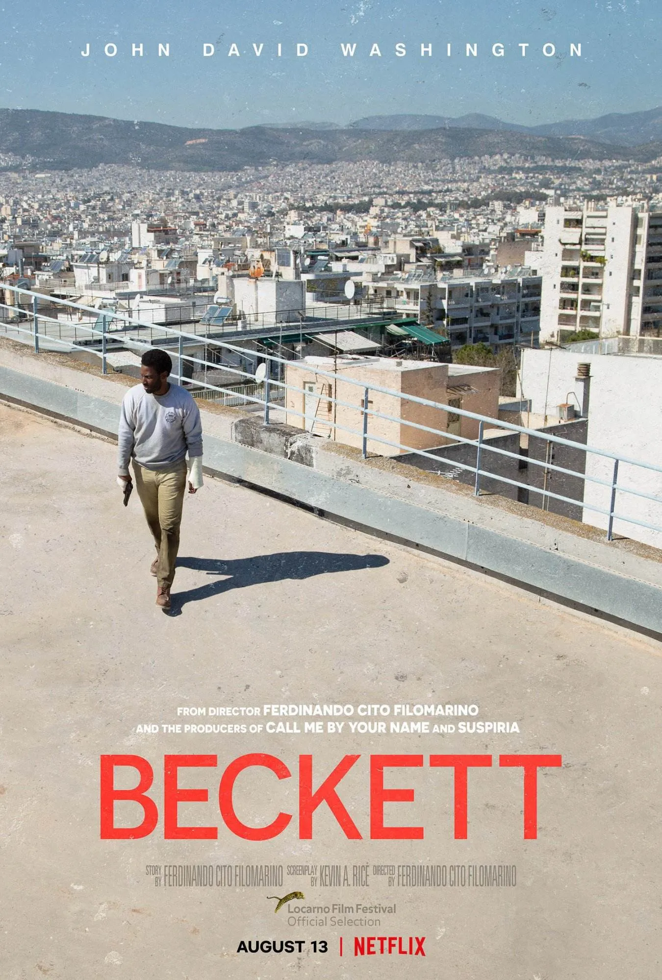 Netflix presents beckett [official movie poster]
