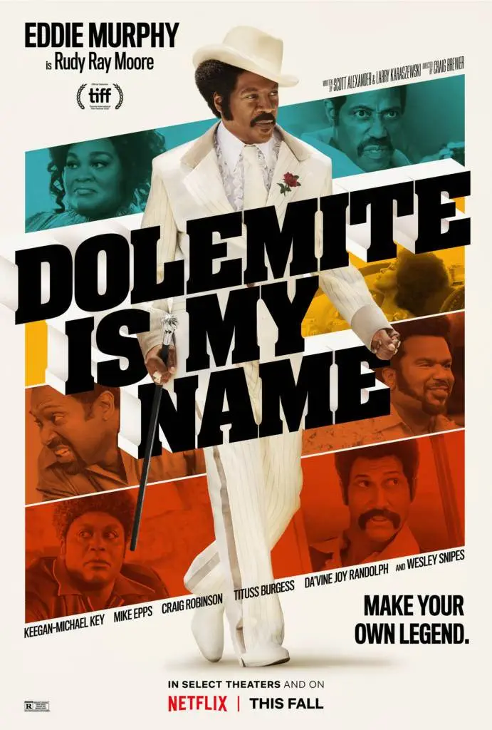 Netflix presents dolemite is my name [movie poster]