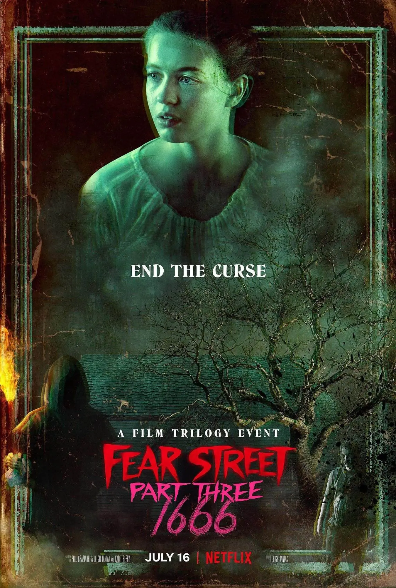 Netflix presents fear street part three 1666 [official movie poster]