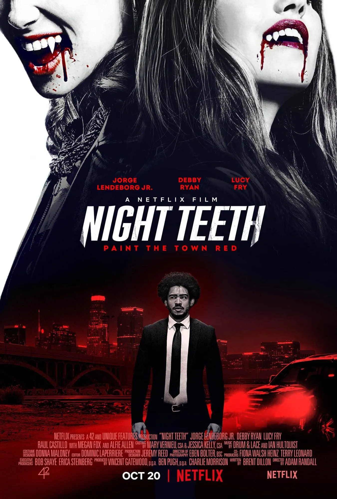 Netflix presents night teeth [official movie poster]