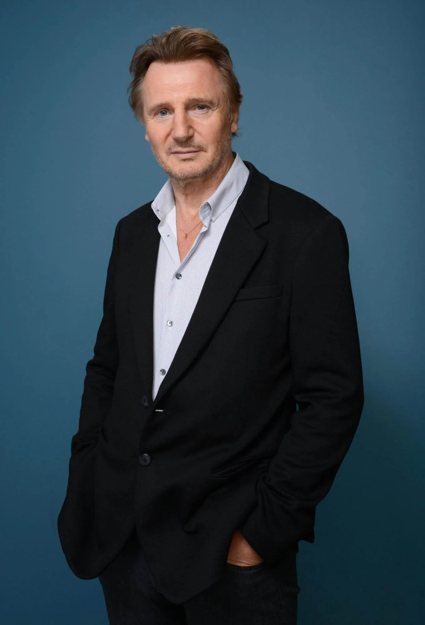 Liam neeson back in january 2018 [press photo]