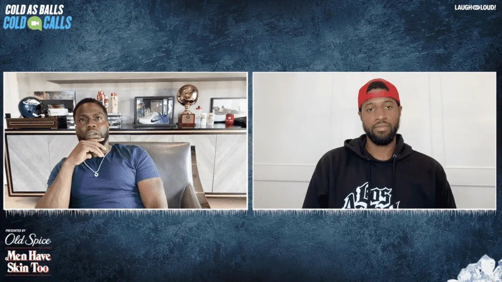 Paul george on kevin hart’s ‘cold as balls: cold calls’
