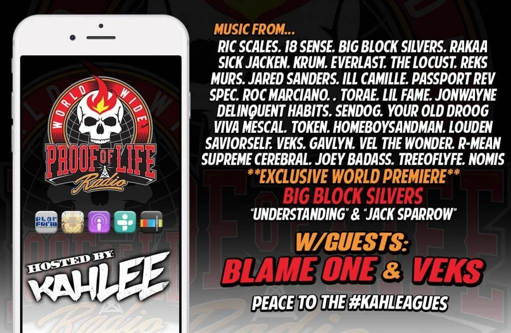 Proof Of Life Radio (@Kahlee310) w/@BlameOne & Veks