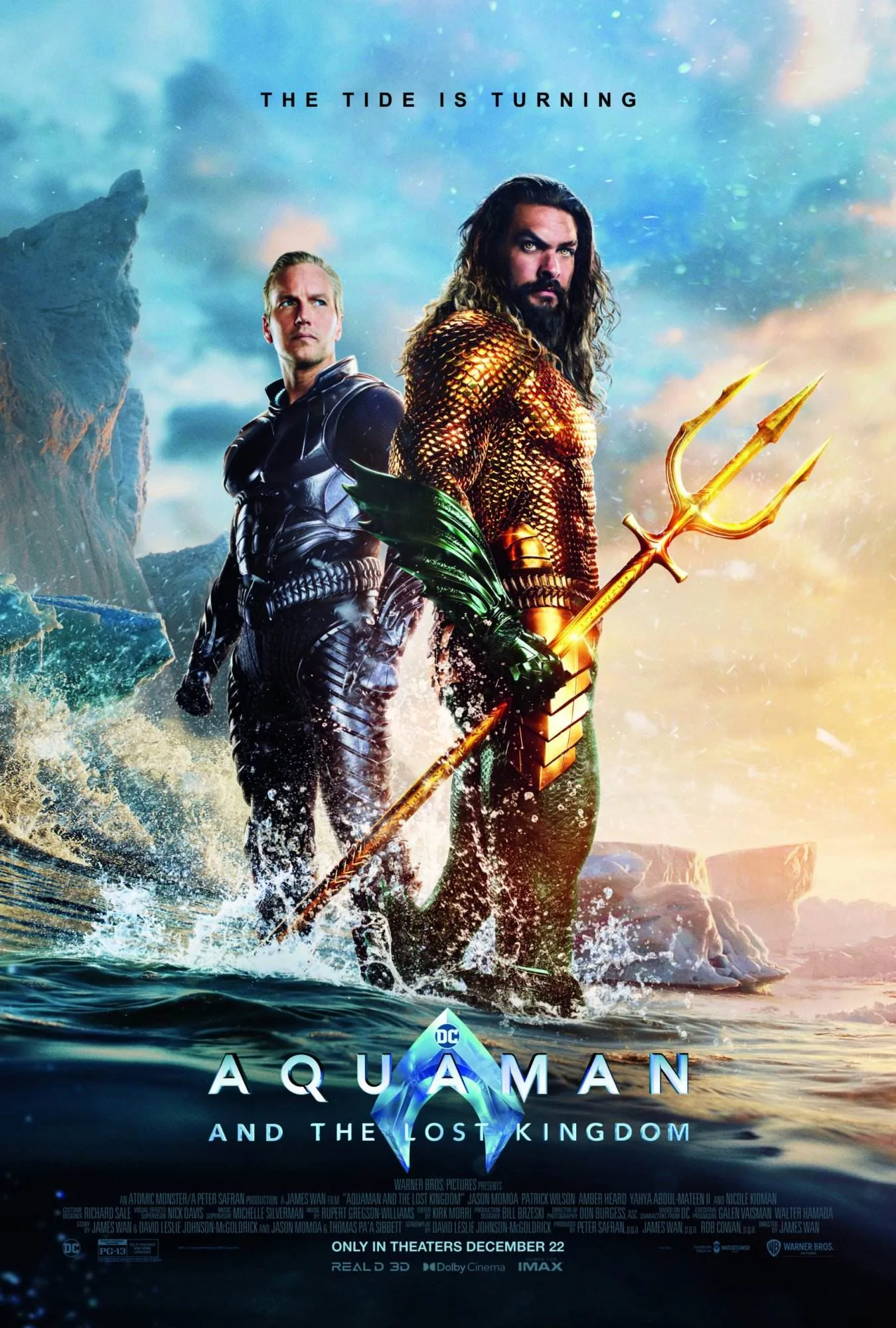 Dc comics presents aquaman and the lost kingdom [official theatrical movie release poster]