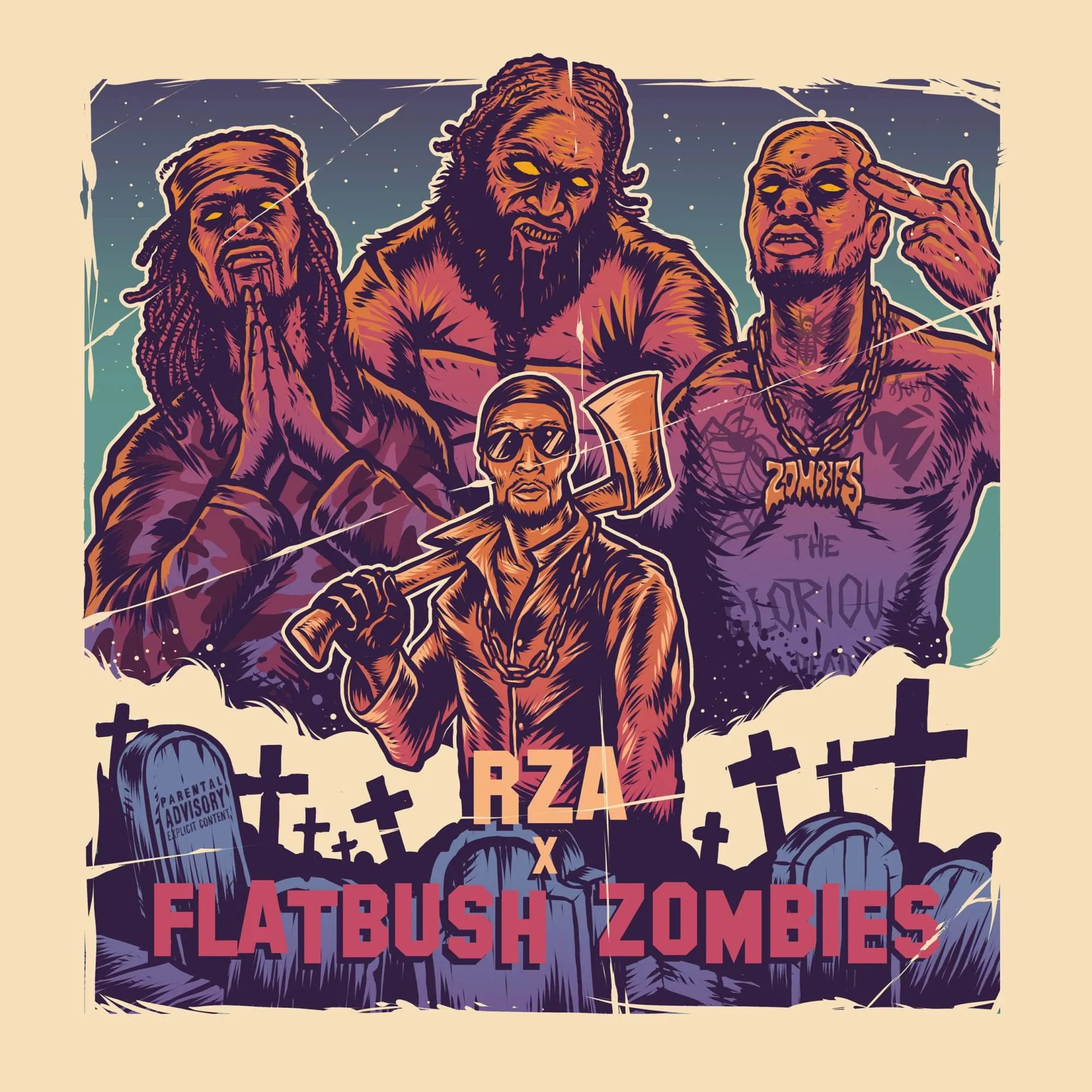 Rza & flatbush zombies quentin tarantino [official mp3 artwork]
