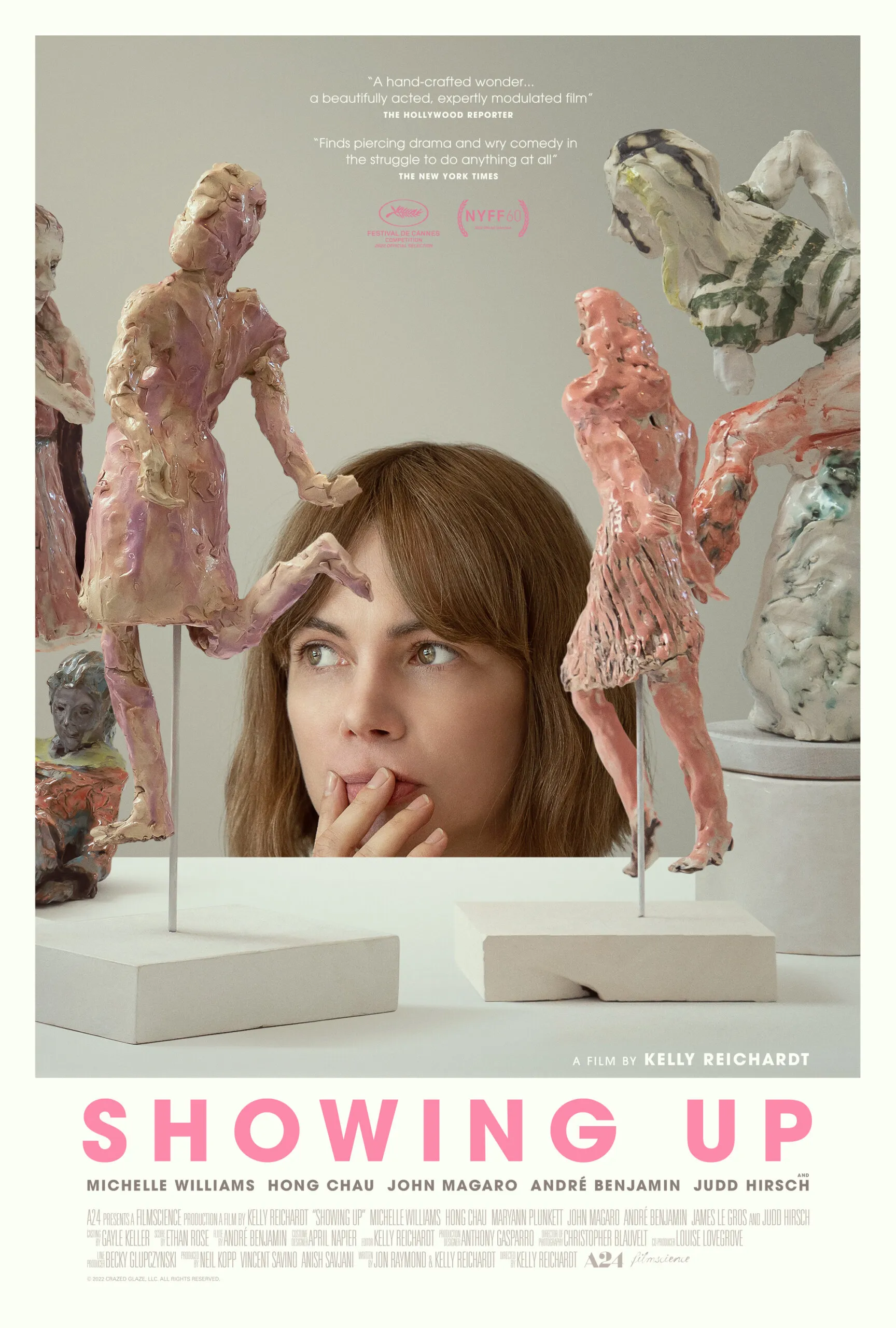 Showing up [official theatrical movie poster]