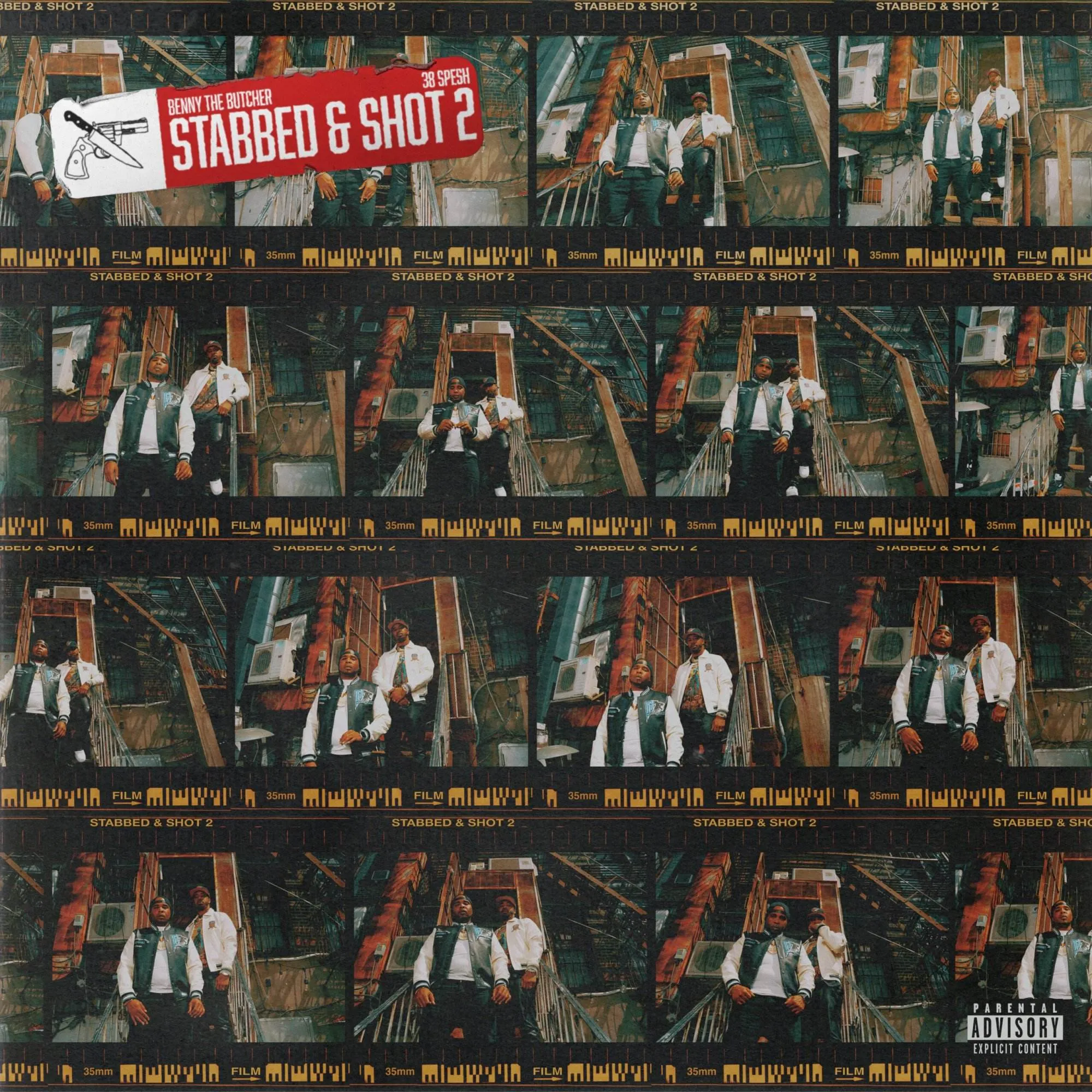 Benny The Butcher & 38 Spesh - Stabbed & Shot 2 [Official Album Artwork]