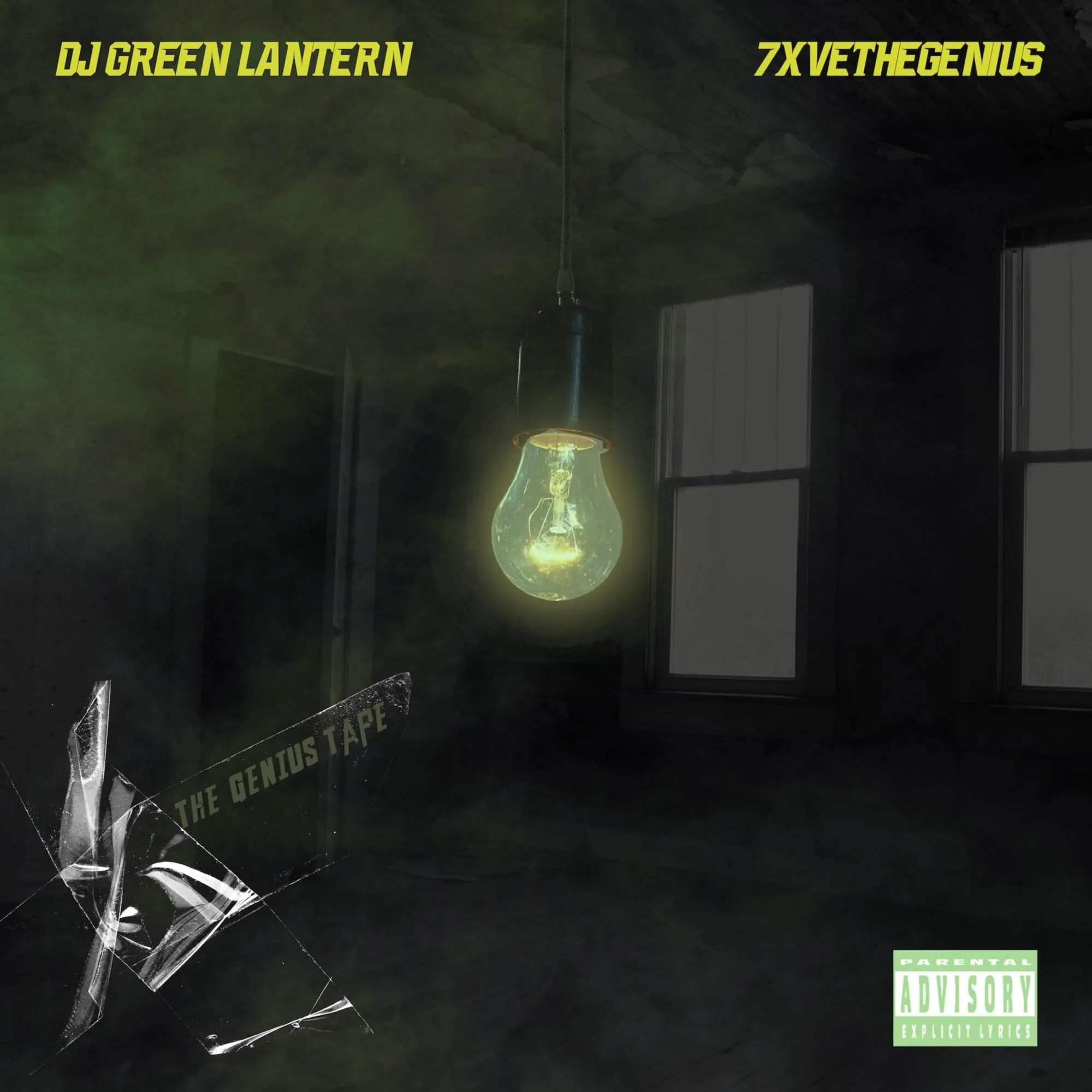 7xvethegenius & dj green lantern the genius tape [official album artwork]