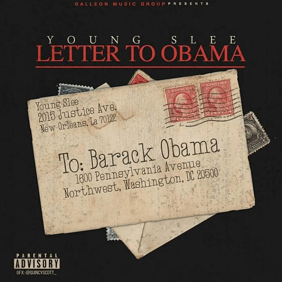 MP3: Young Slee (@GMGSlee) - Letter To Obama