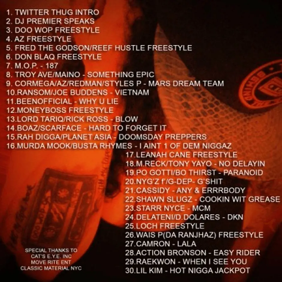 DJ Doo Wop - Mixtapes Not Dead 2: This Is Anarchy [Mixtape Tracklisting]
