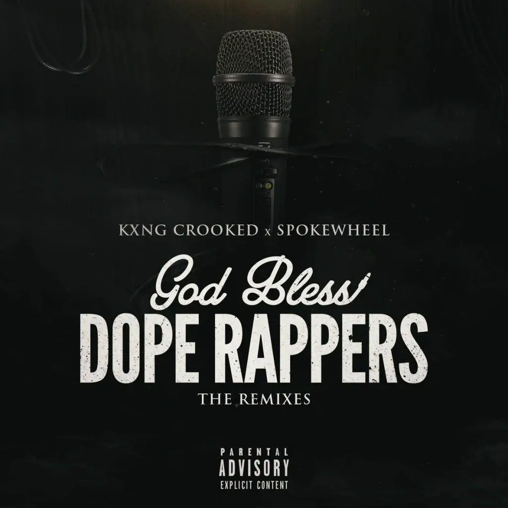 MP3: KXNG Crooked (@CrookedIntriago) feat. @KidVishis - God Bless Dope Rappers (Remix)