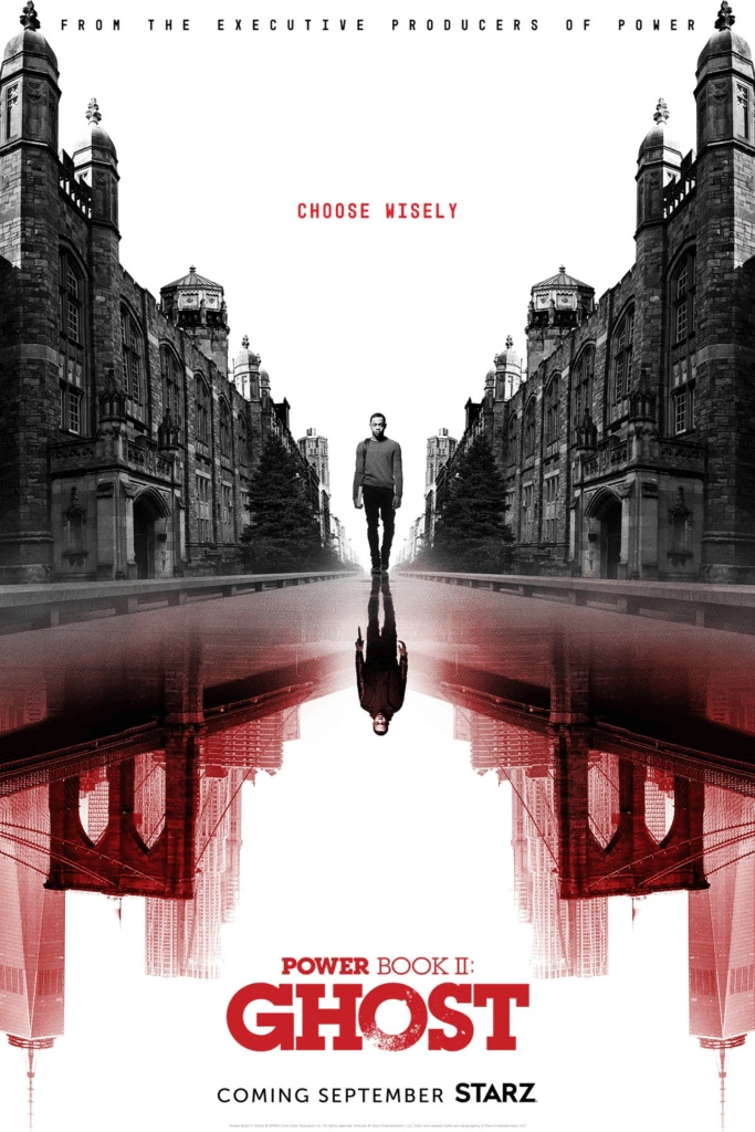50 cent & starz present power book ii: ghost [official tv series poster]