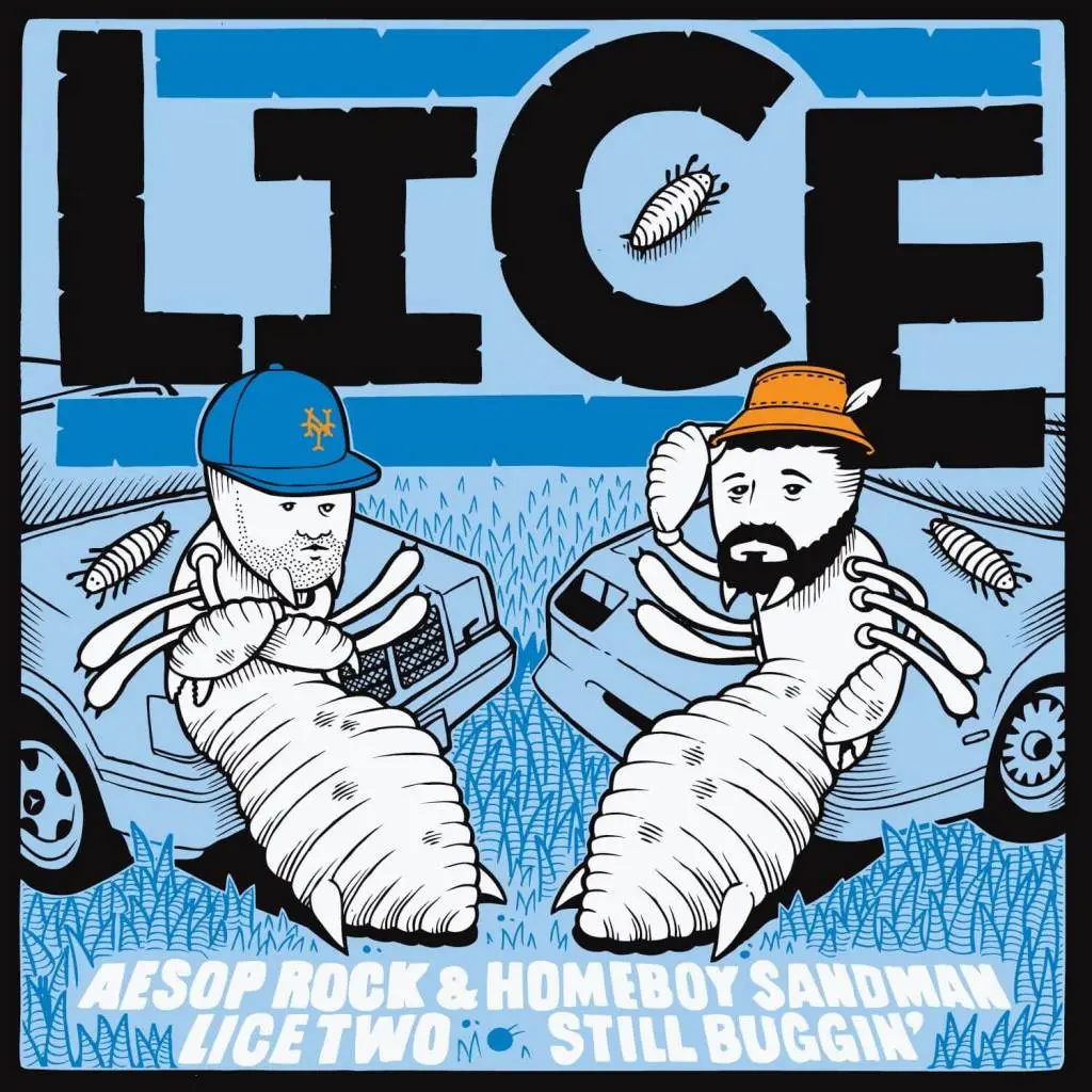 Aesop Rock & Homeboy Sandman - Lice Two: Still Buggin' [EP Artwork]