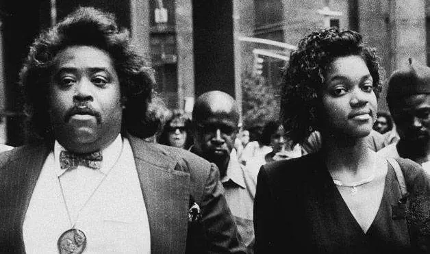 Al Sharpton & Tawana Brawley in 1990
