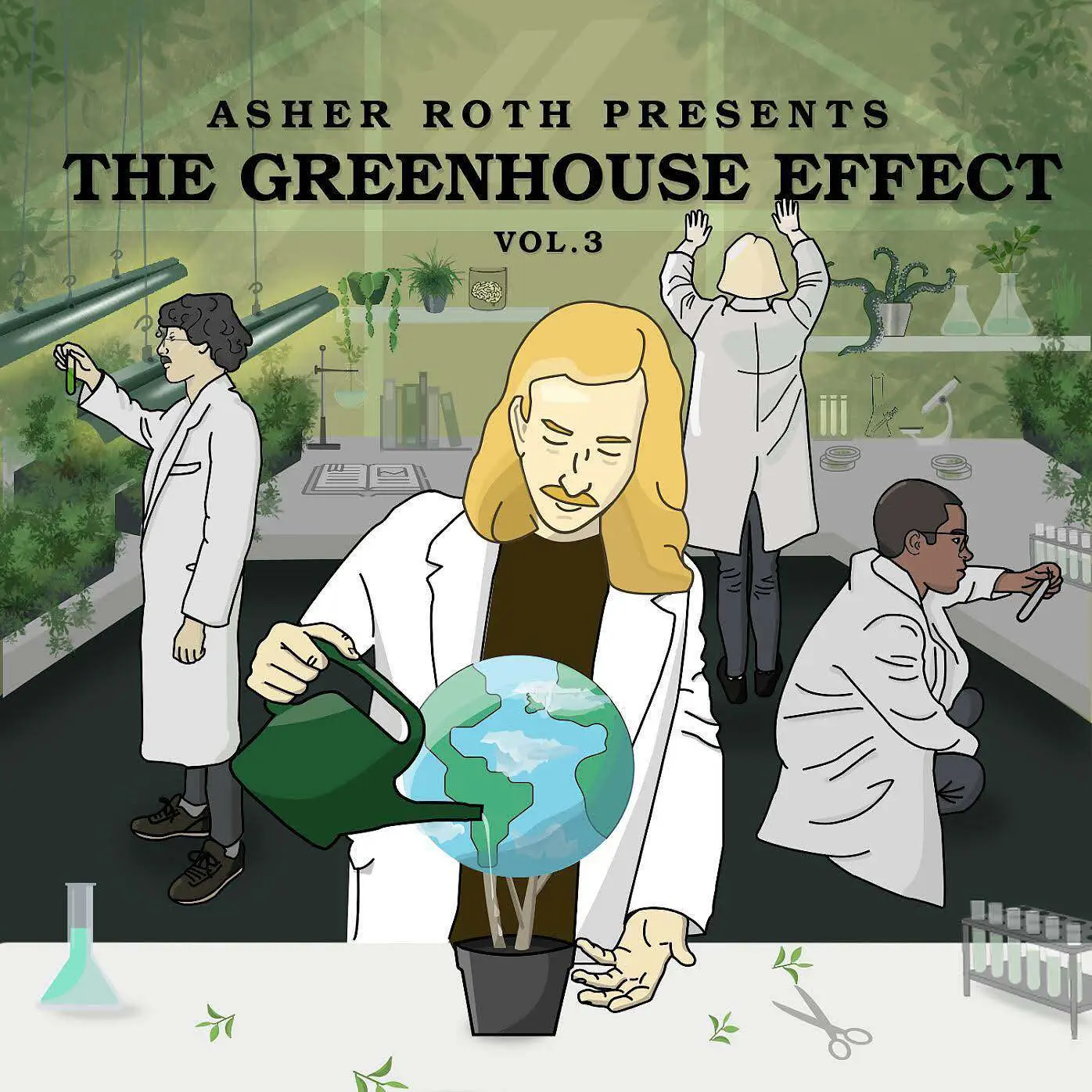 Asher roth greenhouse effect, vol. 3 (hi res) [mixtape artwork]