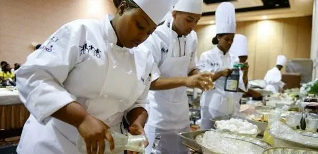 Black chefs cooking