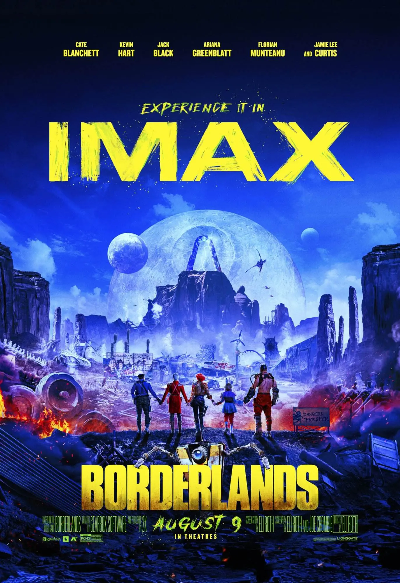 Borderlands [official theatrical imax movie release poster]