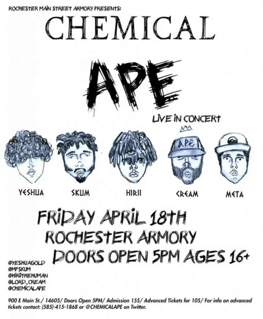 Video: Promo For @ChemicalApe Concert On 4.18.2014!!!