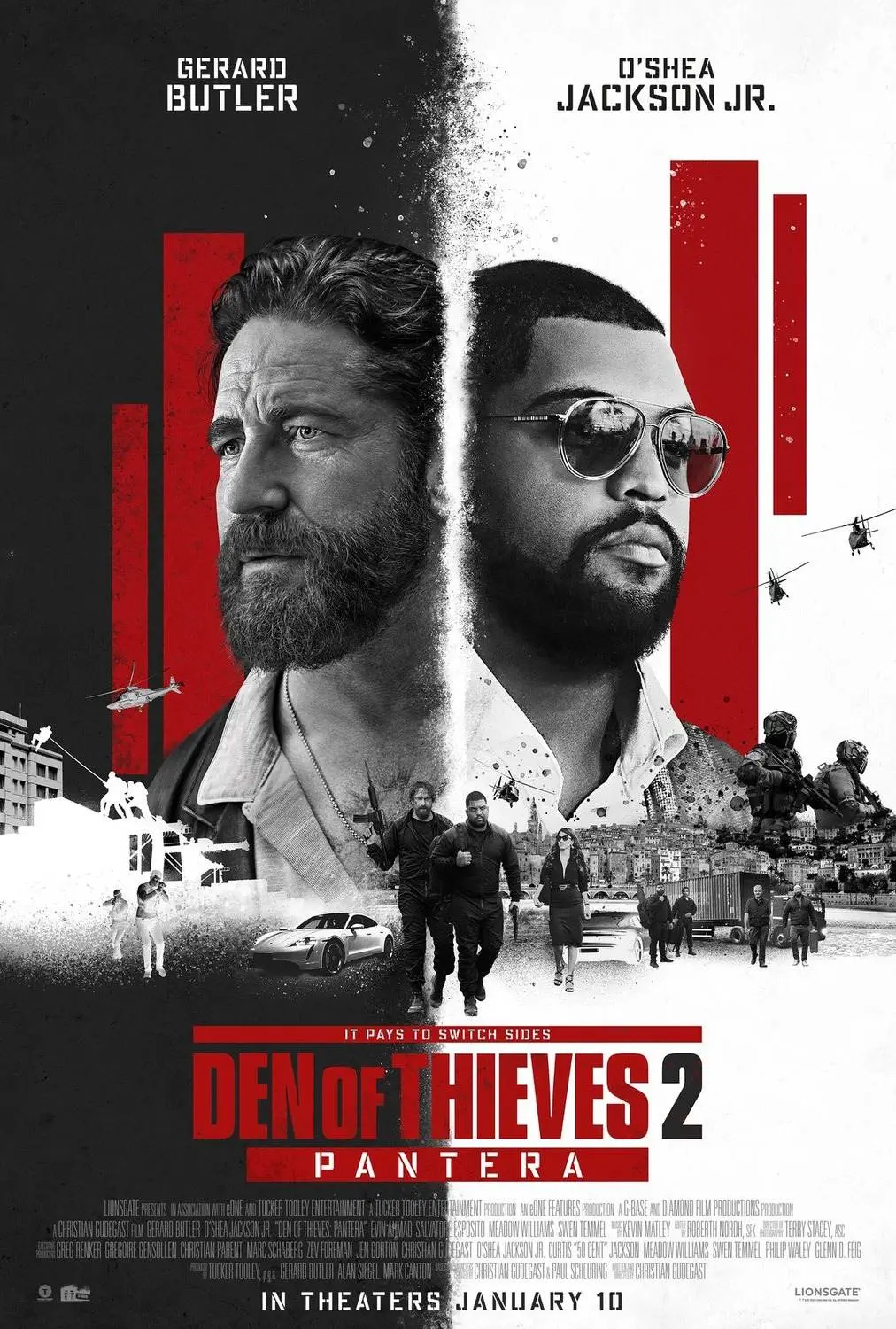 Den Of Thieves 2: Pantera [Official Hi-Res Theatrical Movie Release Poster]