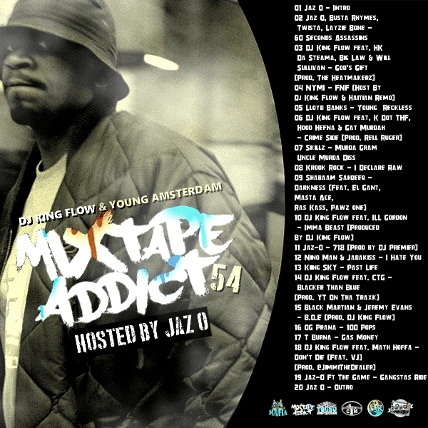 Stream @DJKingFlow & @YoungAmsterdam’s ‘Mixtape Addict 54’ Project