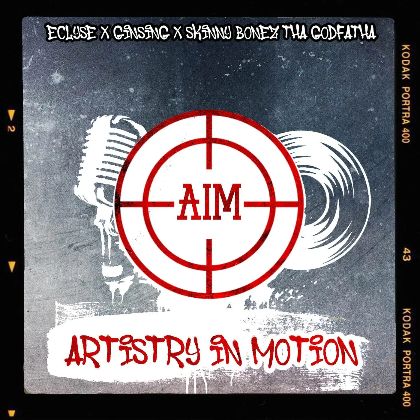 Eclyse, ginsing, & skinny bonez tha godfatha artistry in motion [official ep artwork]