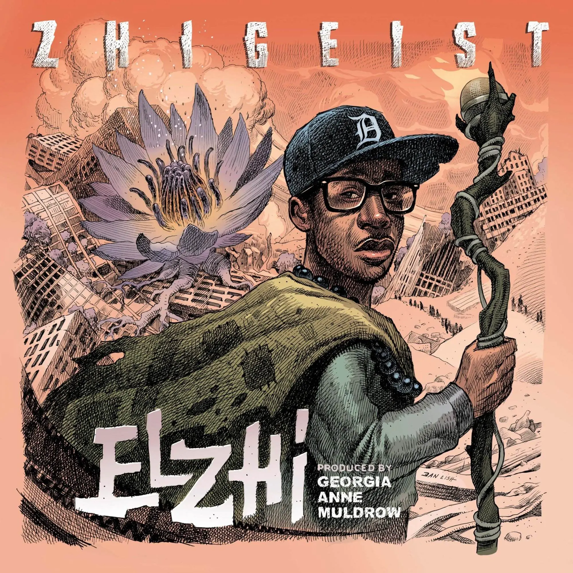 Elzhi & georgia anne muldrow zhigeist [official album artwork]